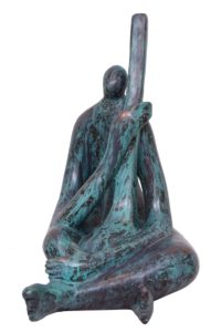 La Chanson (The Song) in Fibre Glass, 17*10.5*19 Inches