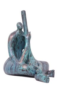 La Chanson (The Song) in Fibre Glass, 17*10.5*19 Inches