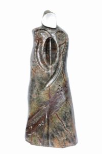 Le Père (The Father) in Steel and Stone, 10*13*30.5 Inches