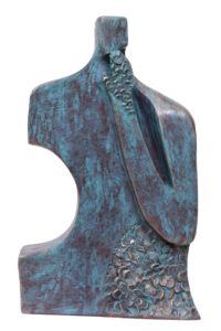 The Thinker in Fibre Glass, 13*4*21.5 Inches