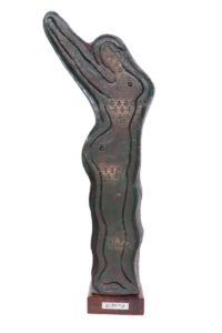 Dancing Girl in Fibre Glass, 10*4*25 Inches