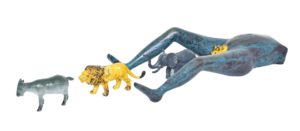 The Life Cycle in Fibre Glass, 5*2.5*18 Inches