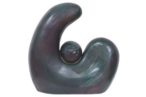 Mother & Child in Fibre Glass, 12*6*15 Inches