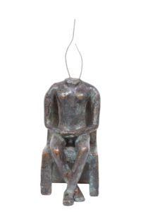 The Wired Brain in Bronze, 3.5*5*11 Inches