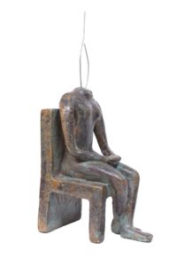 The Wired Brain in Bronze, 3.5*5*11 Inches