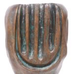 The Ganesha Vase in Bronze, 8*8*10 Inches
