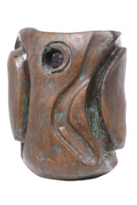 The Ganesha Vase in Bronze, 8*8*10 Inches