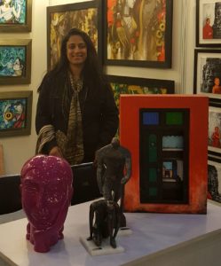 At the India Art Festival 2016